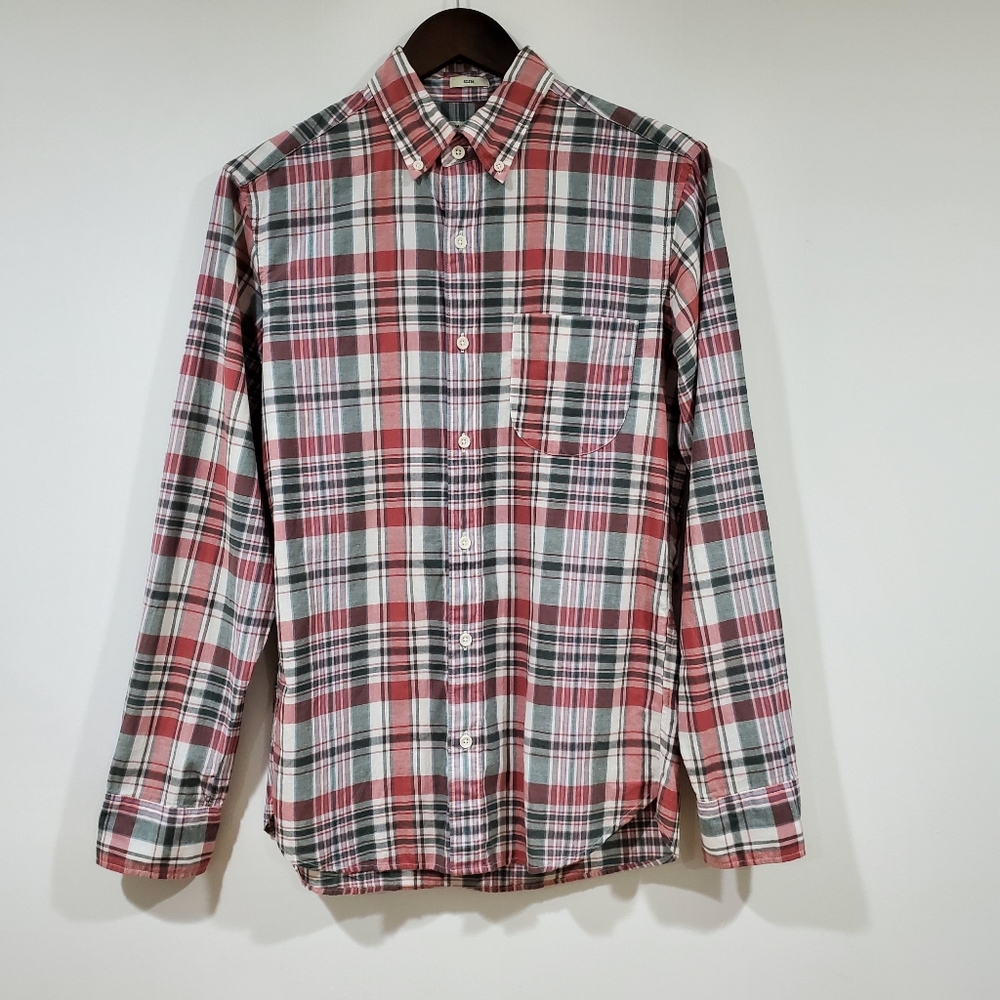 J. Crew Plaid Button Shirt Women's Size S